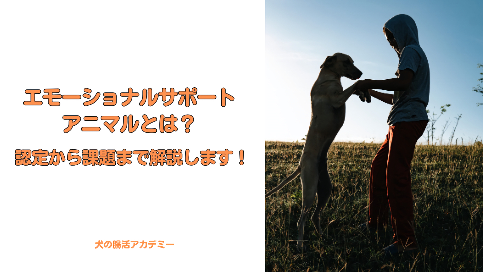 エモーショナルサポートアニマルとは？